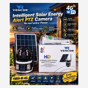 Caméra PTZ solaire 4G VENCOR YM09-W-4G