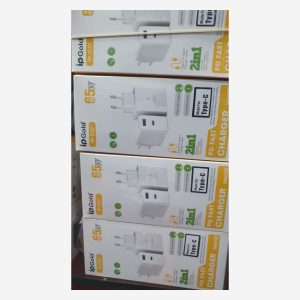 Chargeur secteur iPGold 65W PD 2-en-1