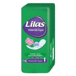 Lilas – Serviette Maternité 7mm