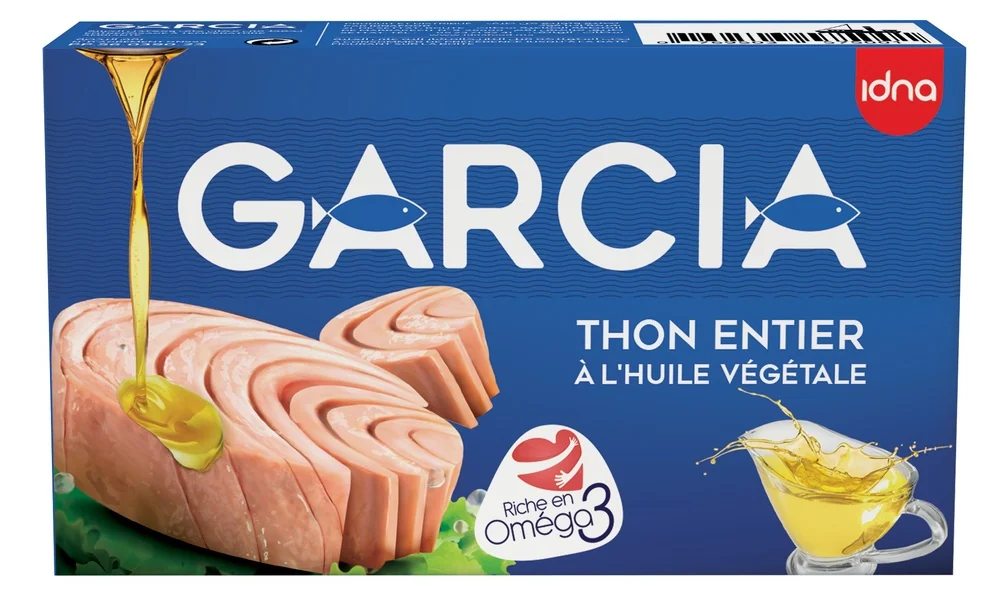 Garcia – Thon Entier a lHuile Vegetale 125 g