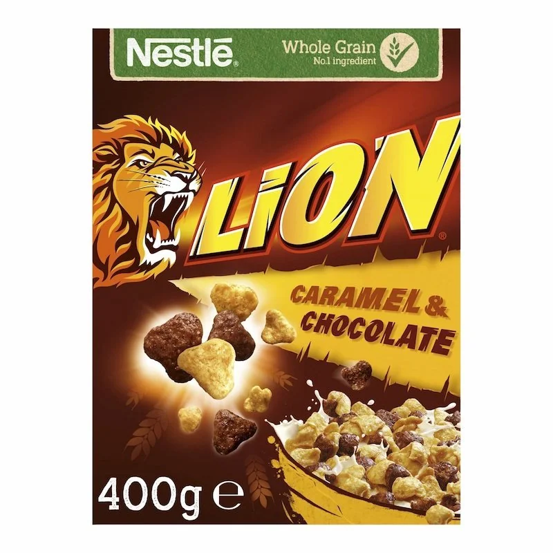 Nestlé – Lion céréales caramel et chocolat 400 g