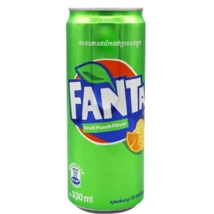 Fanta – Boisson Gazeuse Goût Fruit Punch 330 ml
