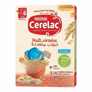 Cerelac Multicereales Sans Sucre Ajoute 250 g